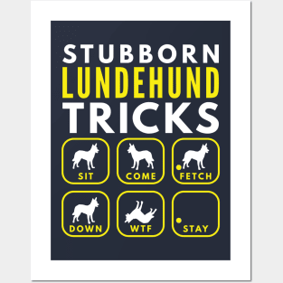 Stubborn Lundehund Tricks - Dog Training Posters and Art